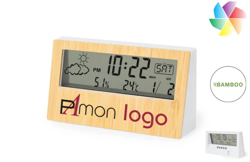 Station météo publicitaire personnalisée Roamer au multiple fonction 