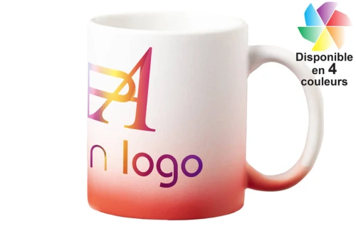 Mug publicitaire personnalisé Lanteira à coloris dégradés pour sublimation 