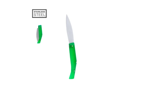 Couteau publicitaire pliable Youks avec poignée ergonomique