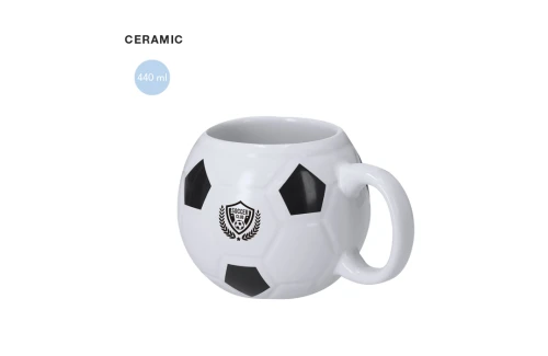 Mug design ballon de football Hindy