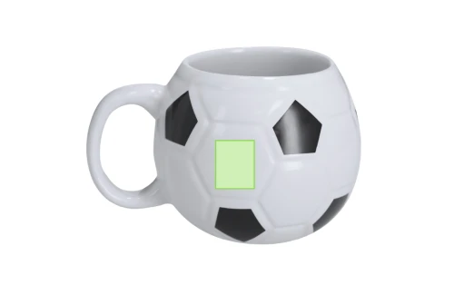 Mug design ballon de football Hindy