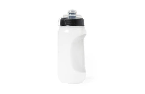 Bidon sport blanc translucide Dunfor 500 ml personnalisé