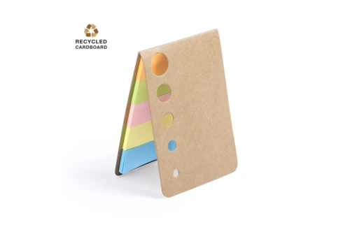 Carnet à Post-it personnalisé Zinko en carton recyclé
