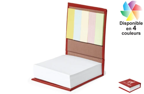 Porte bloc notes publicitaire personnalisé Codex support en carton rigide 