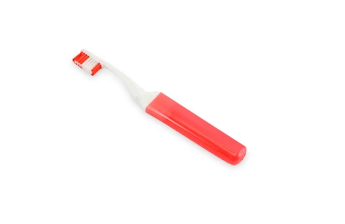 Brosse à dents personnalisée pliable Hyron au design bicolore