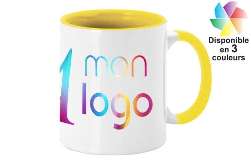 Mug publicitaire personnalisé Harnet en céramique pour sublimation 