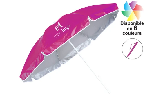 Parasol de plage personnalisé Taner à protection UV