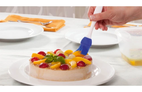 Pinceau de cuisine personnalisé Kolam en silicone