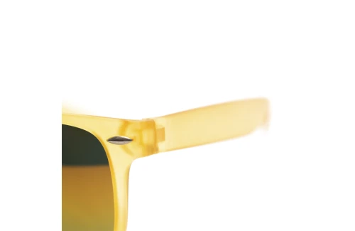 Lunettes de soleil publicitaires Nival en plastique translucide