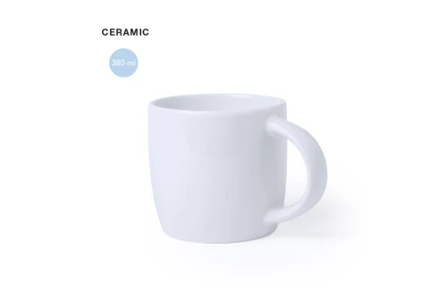 Mug publicitaire Tarbox en céramique de 380 ml