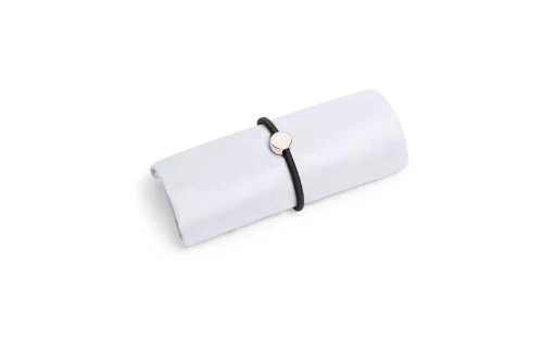 Sac de course pliable publicitaire Conel en polyester lisse