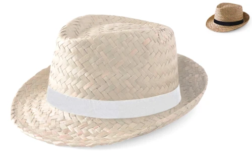 Chapeau de paille personnalisé Zelio