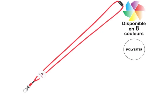 Cordon tour de cou personnalisé Perux lanyard publicitaire à clip de sécurité 