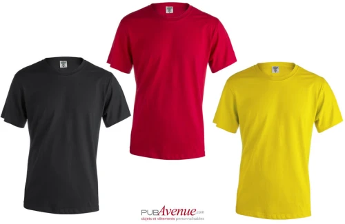 T-shirt personnalisé à manches courtes keya couleur MC 130 mixte
