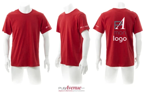 T-shirt personnalisé à manches courtes keya couleur MC 150 pour homme