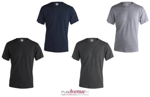 T-shirt personnalisé à manches courtes keya couleur MC 150 pour homme