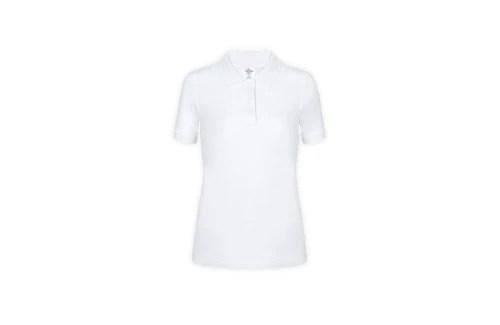 polo personnalisé keya à manches courtes blanc WPS180 pour femme