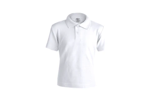 Polo personnalisé keya à manches courtes Blanc YPS180 pour enfant