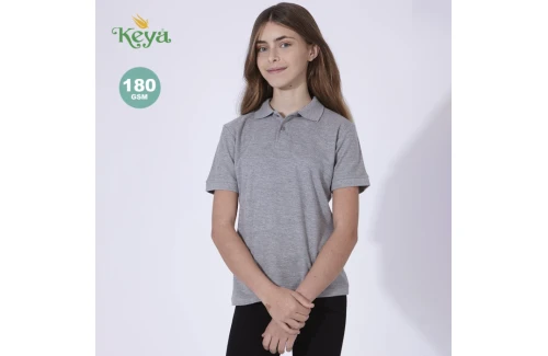 Polo personnalisé à manches courtes keya couleur YPS180 pour enfant