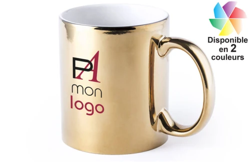 Mug publicitaire personnalisé V.I.P Renkur spécial gravure laser 