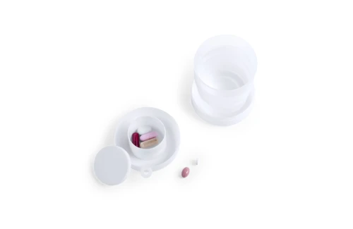 Gobelet pliable personnalisé Berty verre rétractable à mousqueton