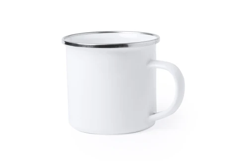 Tasse rétro personnalisée en métal Neyms de 380 ml pour sublimation