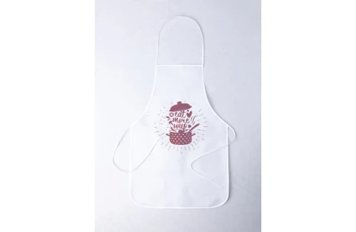 Tablier personnalisé en non-tissé pour sublimation Salmux