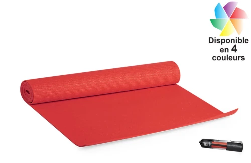 Tapis de sport publicitaire personnalisé Nodal natte PVC résistant souple 