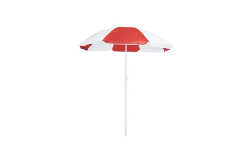 Parasol de plage personnalisé Nukel 8 panneaux bicolores