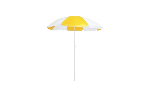 Parasol de plage personnalisé Nukel 8 panneaux bicolores