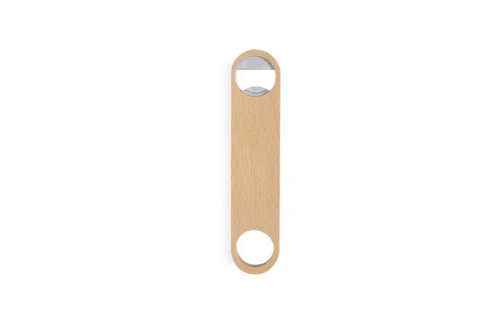 Décapsuleur ouvre bouteille personnalisé Ferdy en bois de hêtre
