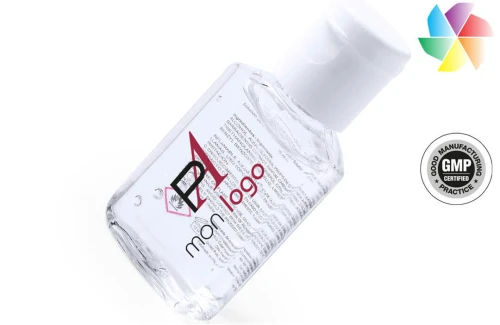 Flacon de gel hydroalcoolique publicitaire personnalisé Bradul de 15 ml 
