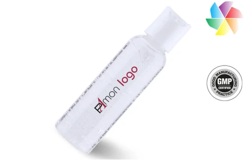Tube de gel hydroalcoolique personnalisé Rokal solution en flacon de 60 ml 