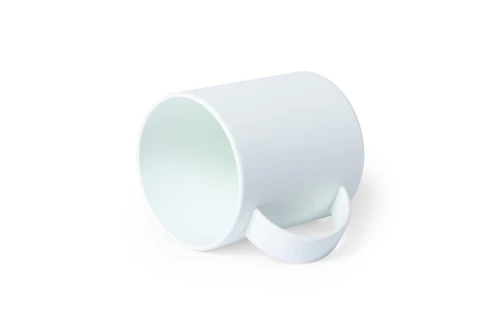 Mug personnalisé écologique Pioka de 350 ml en PLA compostable
