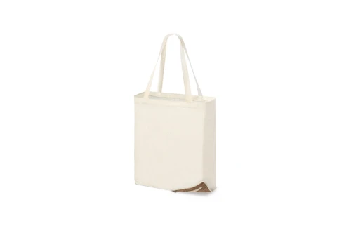 Sac shopping pliable personnalisé Charel avec pochette en liège