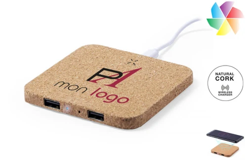 Chargeur de téléphone par induction 10 w publicitaire personnalisé Kronex 