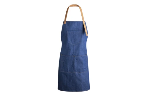 Tablier de cuisine personnalisé Rober en coton denim