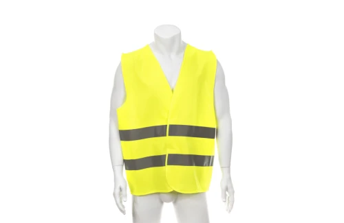 Gilet de chantier personnalisé Kross à haute visibilité