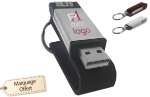Clé USB personnalisée originale en cuir