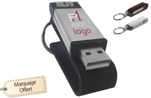 Clé USB en cuir originale