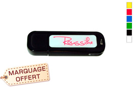 Clé USB doming coque plastique