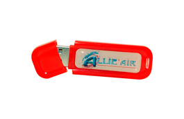 Clé USB personnalisée doming coque plastique