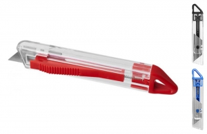 Cutter en plastique transparent publicitaire personnalisable pas cher 