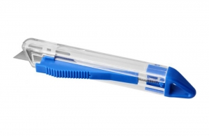 Cutter en plastique transparent