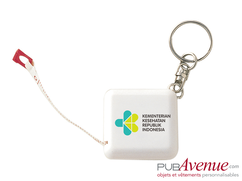 Porte-clés mètre personnalisé en express Porte-clés mètre personnalisé en express