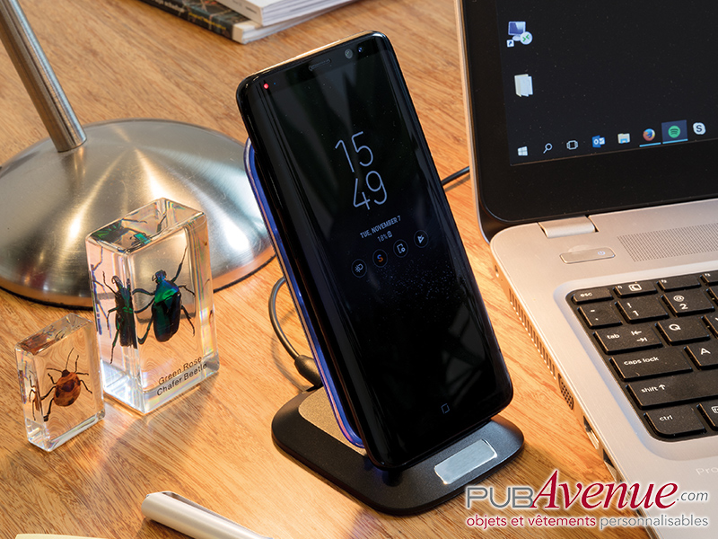 Chargeur induction publicitaire 3 bobines 5w Chargeur induction publicitaire 3 bobines 5w