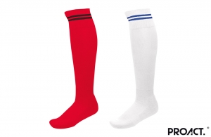 Chaussette rayé pour club de sport