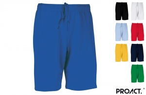 Short de sport ProAct à personnaliser avec logo ou numéro 