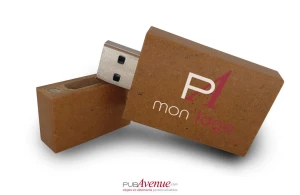 Clé USB personnalisée en papier recyclé