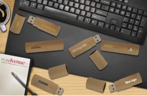 Clé USB personnalisée en papier cartonné recyclé